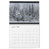 12 Monate in Upstate NY Calendar Kalender (Jan 2026)