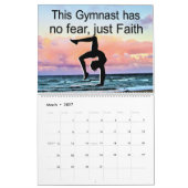 12 MONATE INSPIRATIONELLE QUOTEN GYMNASTICS KALEND KALENDER (Mär 2027)