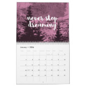 12 Monate inspirierender Zitate Kalender (Jan 2026)