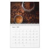 12 Monate Kaffee & Café Eleganter Themenkalender Kalender (Mär 2027)