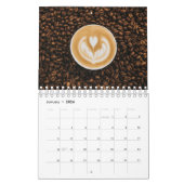 12 Monate Kaffee & Café Eleganter Themenkalender Kalender (Jan 2026)