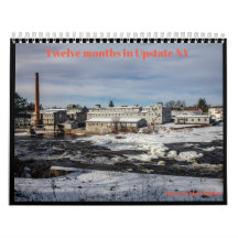 12 Monate Kalender für Central NY