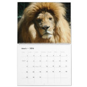 12 Monate Kalender Löwenfamilie (Mär 2026)