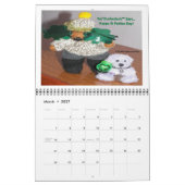 12 Monate Ker'Dunkedunk-Bär Kalender (Mär 2027)