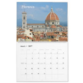 12 Monate Kirchen der Toskana Kalender (Mär 2027)