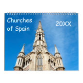 12 Monate Kirchen Spaniens Kalender (Titelbild)