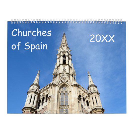 12 Monate Kirchen Spaniens Kalender (Titelbild)