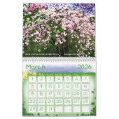 12 Monate Kunst durch die Saison Kalender (Mär 2026)