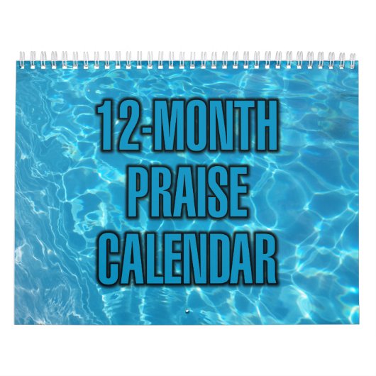 12-Monate-Lob-Kalender Kalender (Titelbild)