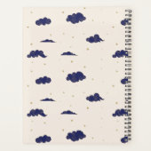 12 Monate LongCelestial One Line a Day Journal Planer (Rückseite)