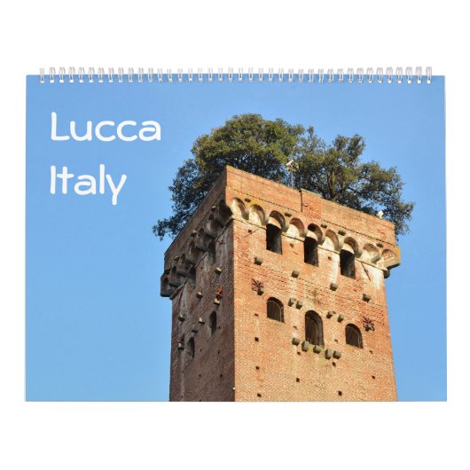 12 Monate Lucca, Italien Foto Kalender (Titelbild)
