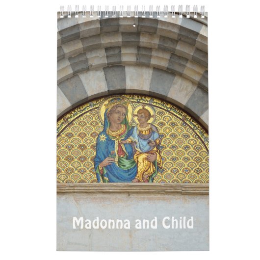 12 Monate Madonna und Kind Kalender (Titelbild)