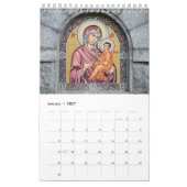 12 Monate Madonna und Kind Kalender (Jan 2027)