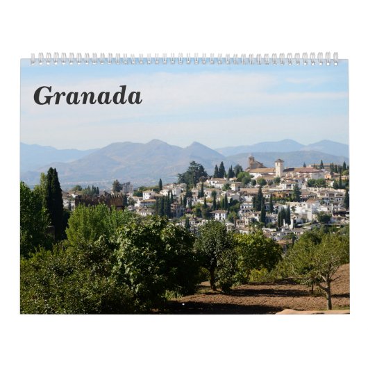 12 Monate Mauerkalender von Granada Kalender (Titelbild)