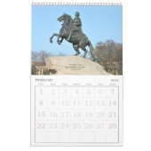 12 Monate Mauerkalender von Sankt Petersburg Kalender (Feb 2026)