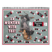 12 Monate mit dem tootise Hund Kalender (Titelbild)