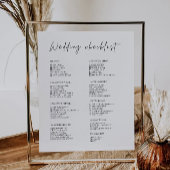 12 Monate Moderne Hochzeitliste