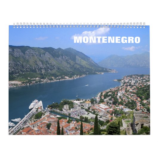 12 Monate Montenegro Foto Kalender (Titelbild)