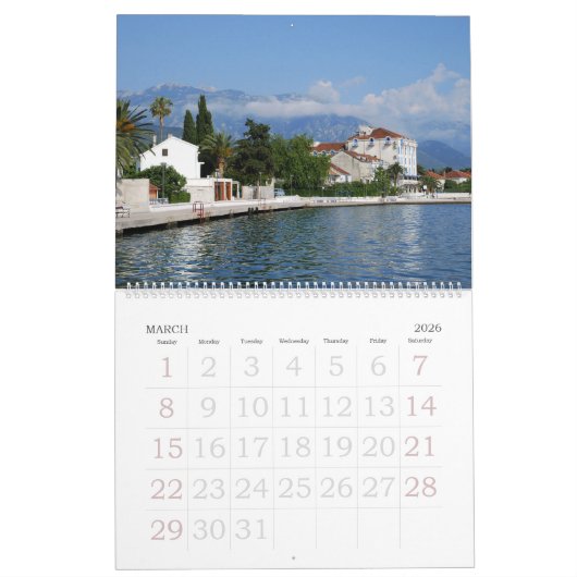 12 Monate Montenegro Foto Kalender (Mär 2026)