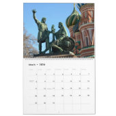 12 Monate Moskau, Russland Kalender (Mär 2026)