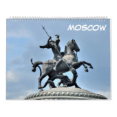 12 Monate Moskau, Russland Kalender (Titelbild)