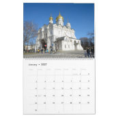 12 Monate Moskau, Russland Kalender (Jan 2027)