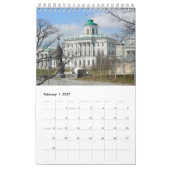 12 Monate Moskau, Russland Kalender (Feb 2027)
