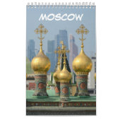 12 Monate Moskau, Russland Kalender (Titelbild)