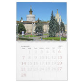 12 Monate Moskau VDNKh Kalender (Feb 2027)