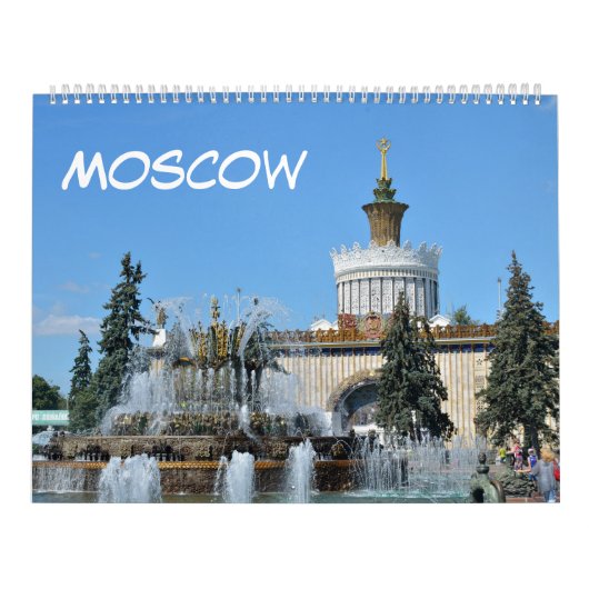 12 Monate Moskau VDNKh Kalender (Titelbild)