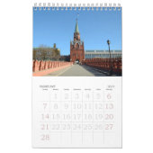 12 Monate Moskaus Kreml-Kalender Kalender (Feb 2027)