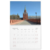 12 Monate Moskaus Kreml-Kalender Kalender (Feb 2027)