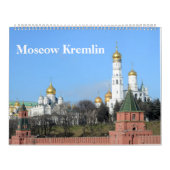 12 Monate Moskaus Kreml-Kalender Kalender (Titelbild)