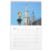 12 Monate Münchner Mauerkalender Kalender (Mär 2027)