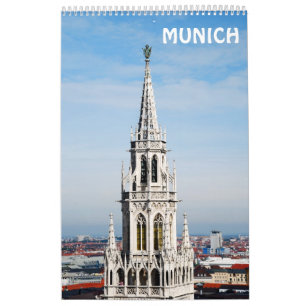 12 Monate Münchner Mauerkalender Kalender