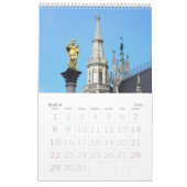 12 Monate Münchner Mauerkalender Kalender (Mär 2026)