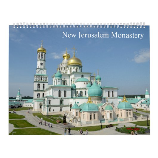12 Monate Neues Jerusalem-Kloster Kalender (Titelbild)