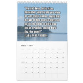 12-Monate Ostern Bibelverse Kalender (Mär 2027)