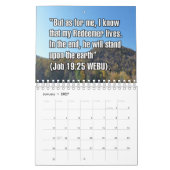 12-Monate Ostern Bibelverse Kalender (Jan 2027)