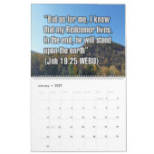 12-Monate Ostern Bibelverse Kalender (Jan 2027)
