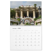 12 Monate Park Guell, Barcelona Foto Kalender (Jan 2026)