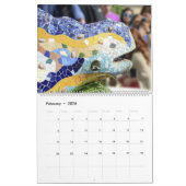 12 Monate Park Guell, Barcelona Foto Kalender (Feb 2026)
