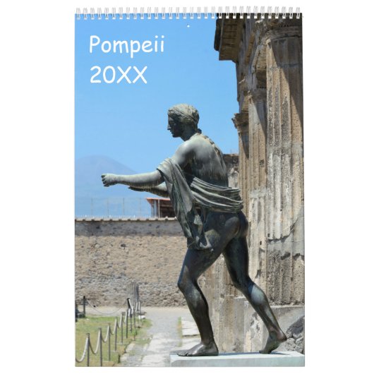 12 Monate Pompeii, Italien Kalender (Titelbild)