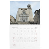 12 Monate Reise Girona Mauer Kalender (Feb 2027)