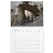 12 Monate Reise Girona Mauer Kalender (Jan 2027)