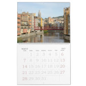 12 Monate Reise Girona Mauer Kalender (Mär 2027)