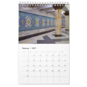 12 Monate Reise nach Usbekistan Kalender (Feb 2027)
