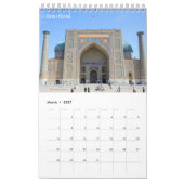 12 Monate Reise nach Usbekistan Kalender (Mär 2027)