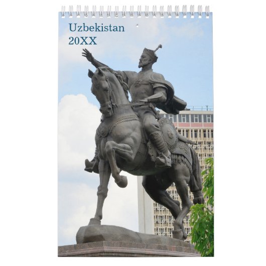 12 Monate Reise nach Usbekistan Kalender (Titelbild)