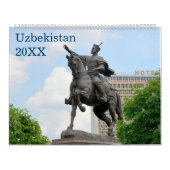 12 Monate Reise nach Usbekistan Kalender (Titelbild)